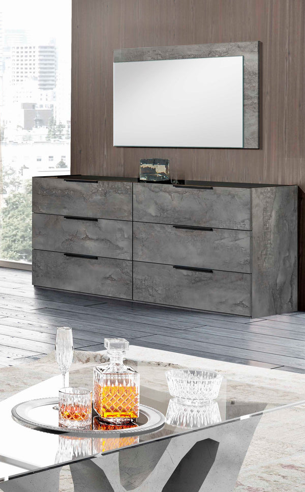 Nova Domus Ferrara Modern Volcano Oxide Grey Dresser - MONAVILLA