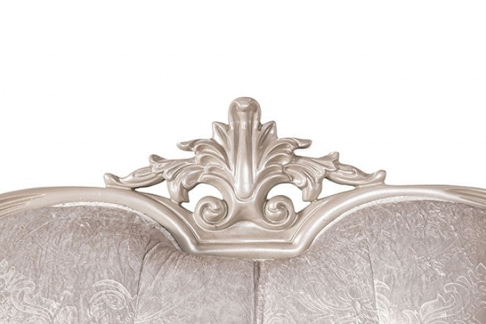 Furniture Of America Acapulco Traditional Off-White Chair Model FM65001WH-CH - MONAVILLA
