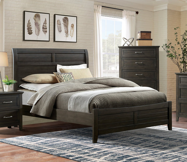 Furniture Of America Alaina Walnut Transitional Bed Model FOA7916 - MONAVILLA