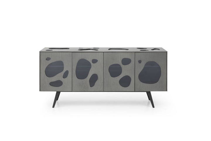 Modrest Fontana Modern Grey Buffet - MONAVILLA