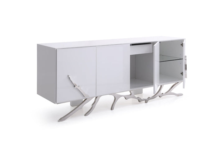 Modrest Legend Modern White Buffet - MONAVILLA