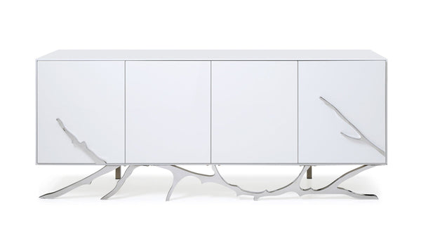 Modrest Legend Modern White Buffet - MONAVILLA