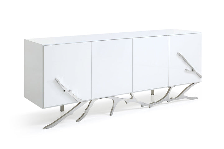 Modrest Legend Modern White Buffet - MONAVILLA