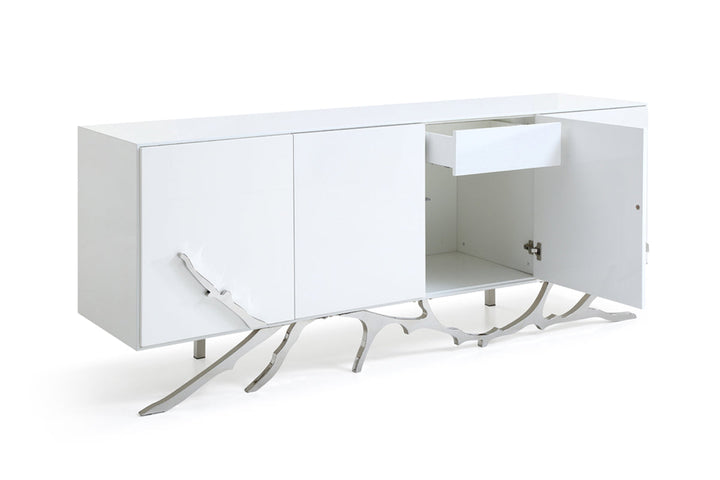 Modrest Legend Modern White Buffet - MONAVILLA