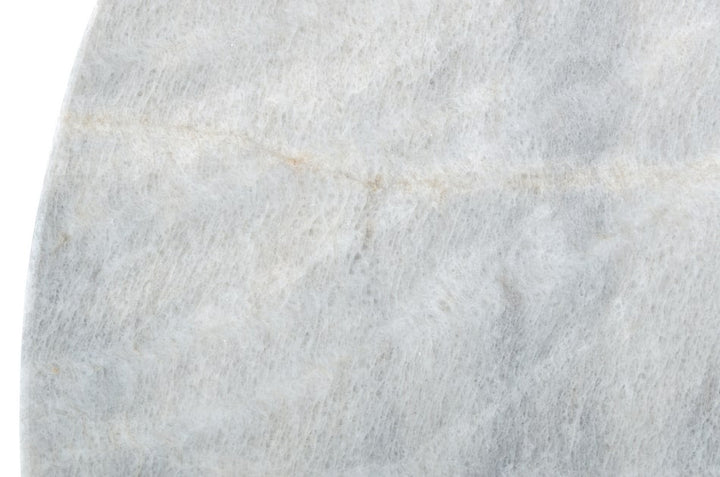 Modrest Gabbro High Glam White Marble and Gold Coffee Table - MONAVILLA