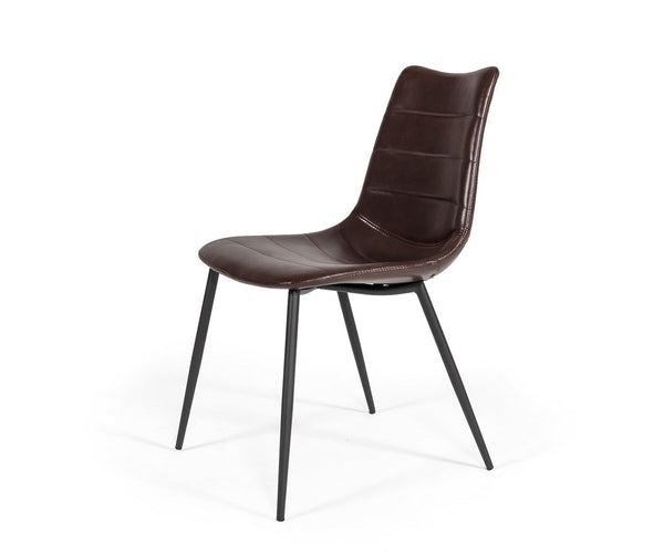 Gilliam Modern Brown Dining Chair (Set of 2) - MONAVILLA