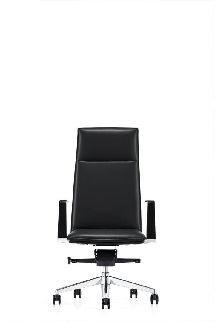 Modrest Gorsky Modern Black High Back Executive Office Chair - MONAVILLA