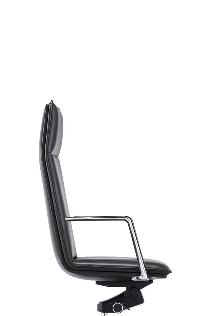 Modrest Gorsky Modern Black High Back Executive Office Chair - MONAVILLA