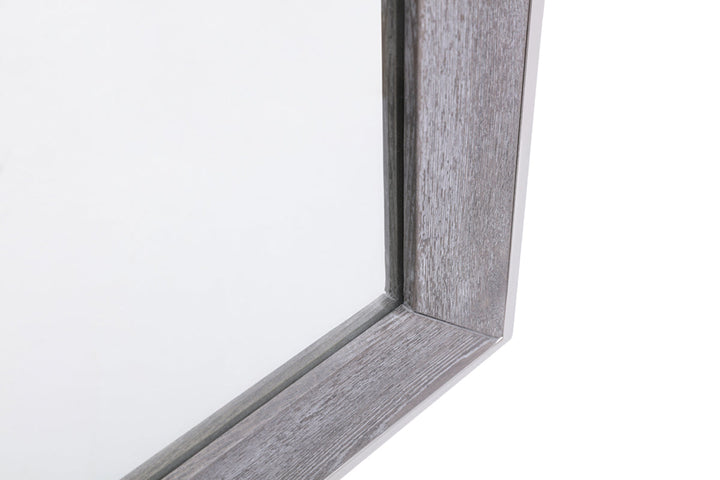 Modrest Arlene Modern Grey Elm Mirror - MONAVILLA
