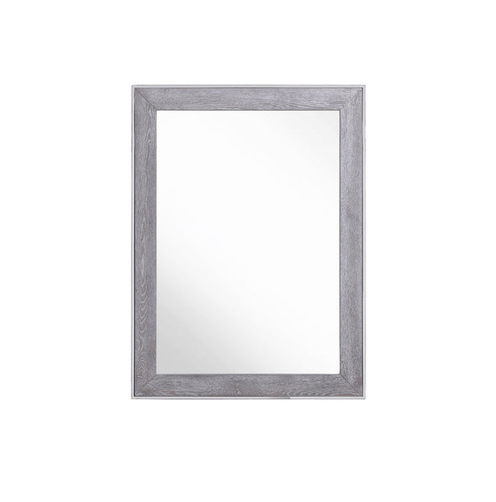 Modrest Arlene Modern Grey Elm Mirror - MONAVILLA