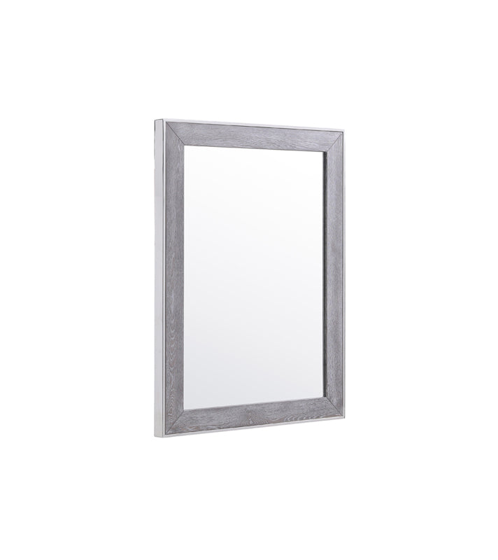 Modrest Arlene Modern Grey Elm Mirror - MONAVILLA