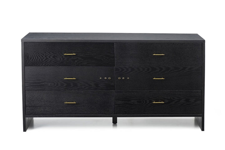 Modrest Wales Modern Grey Ash Dresser - MONAVILLA