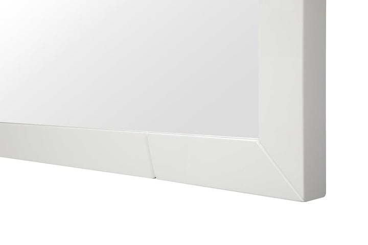 Modrest Chrysler Modern White Mirror - MONAVILLA