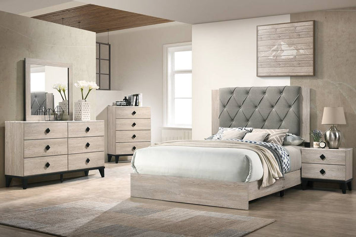 Poundex California King Bed Model F9561Ck - MONAVILLA