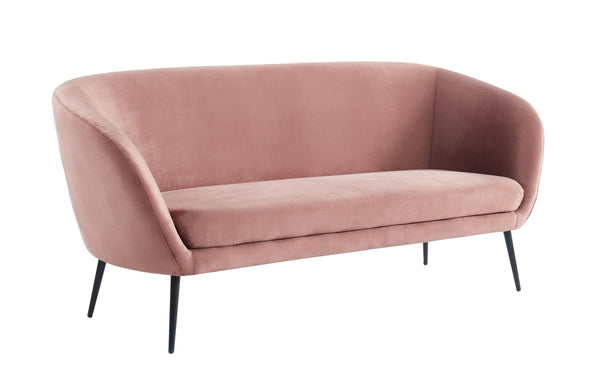 Divani Casa Koeing Modern Coral Fabric Sofa - MONAVILLA