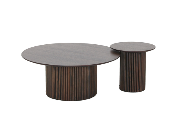 Modrest Lusk Modern Mid Century Coffee & End Table Set - MONAVILLA