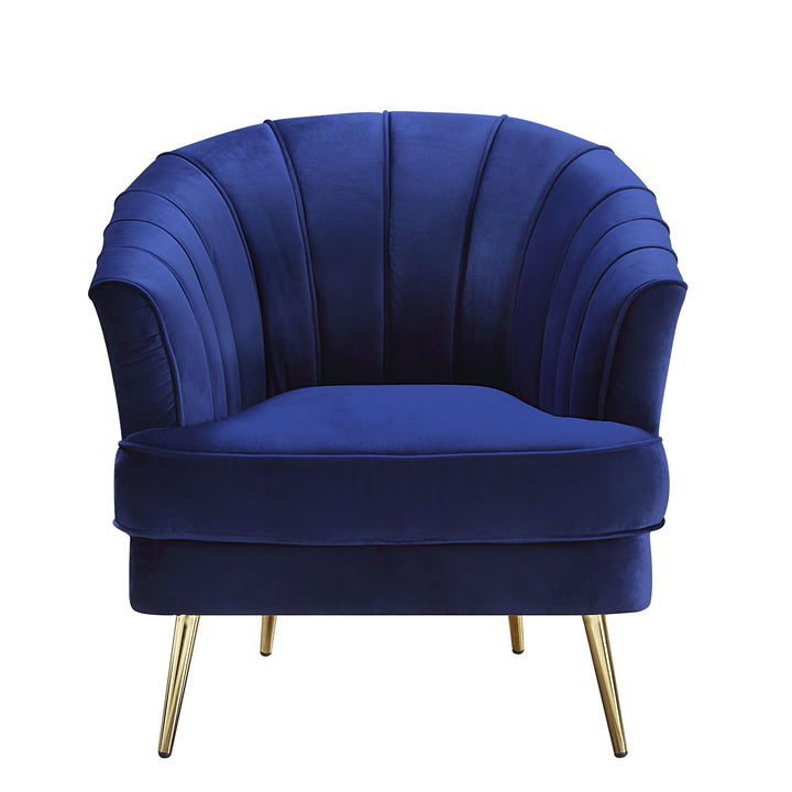 ACME Eivor Blue Velvet Chair Model LV00211 - MONAVILLA