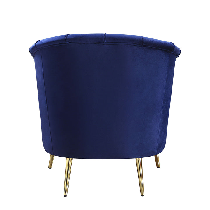 ACME Eivor Blue Velvet Chair Model LV00211 - MONAVILLA
