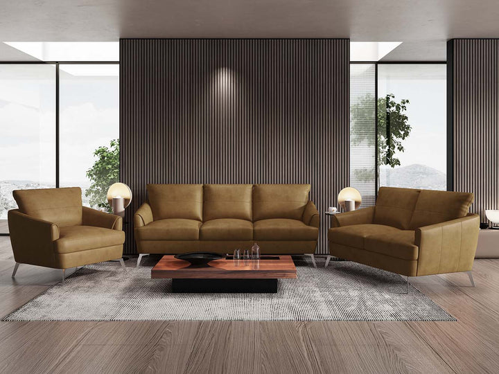 ACME Safi Cappuchino Leather Loveseat Model LV00217 - MONAVILLA