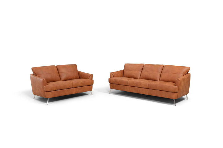 ACME Safi Cappuchino Leather Loveseat Model LV00217 - MONAVILLA