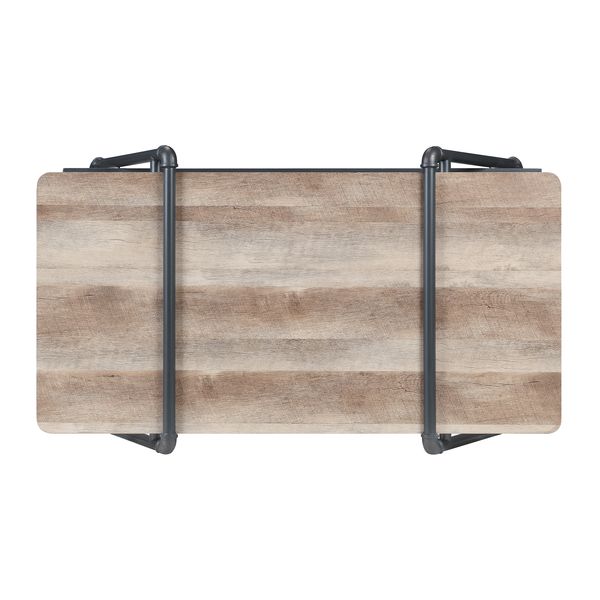 ACME Brantley Oak & Sandy Gray Finish Coffee Table Model LV00430 - MONAVILLA