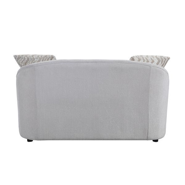 ACME Mahler Beige Linen Loveseat Model LV00579 - MONAVILLA