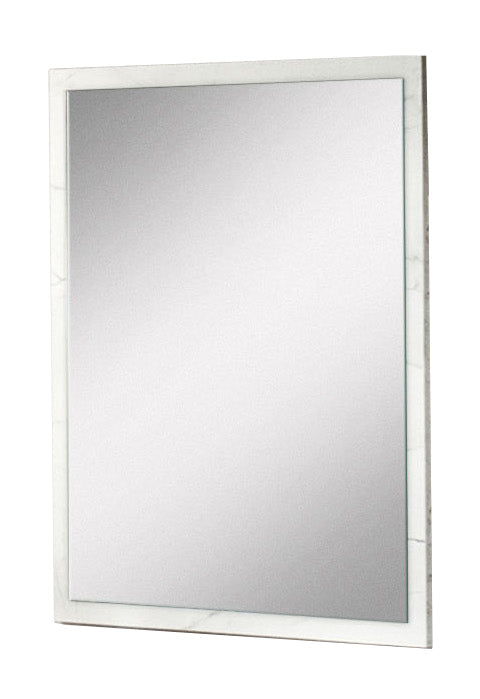Nova Domus Marbella Italian Modern White Marble Mirror - MONAVILLA