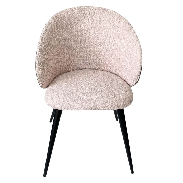 Modrest Marnie Contemporary Gray & Cream Dining Chair - MONAVILLA
