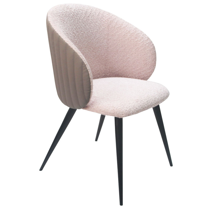Modrest Marnie Contemporary Gray & Cream Dining Chair - MONAVILLA