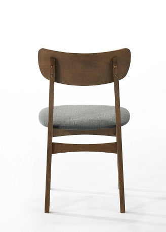 Modrest Castillo Modern Grey Side Dining Chair (Set of 2) - MONAVILLA