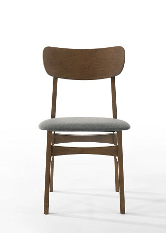Modrest Castillo Modern Grey Side Dining Chair (Set of 2) - MONAVILLA