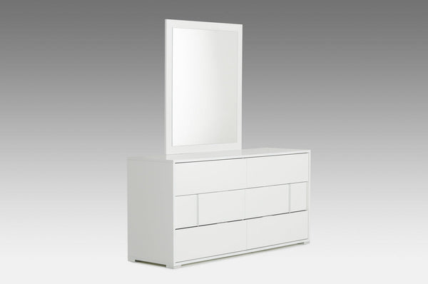 Modrest Nicla Italian Modern White Dresser - MONAVILLA