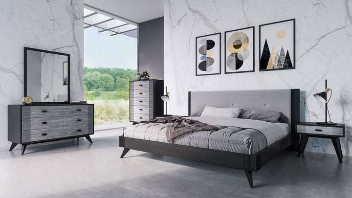 Nova Domus Panther Contemporary Black Mirror - MONAVILLA