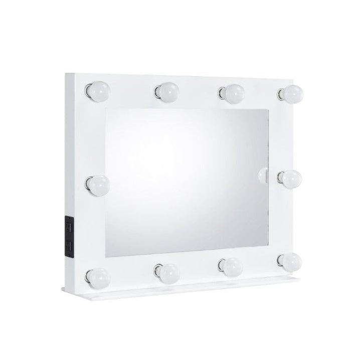 ACME Avery White Finish Accent Mirror Model AC00759 - MONAVILLA