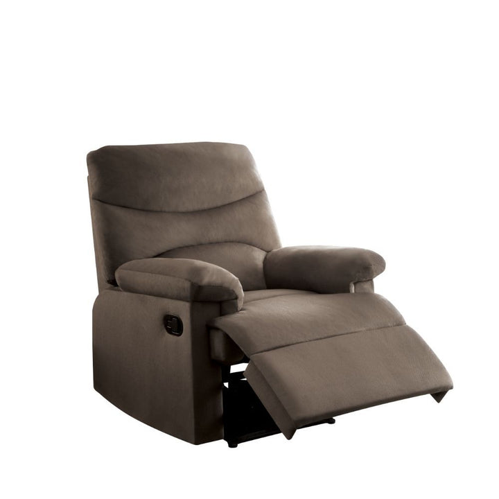 ACME Arcadia Light Brown Woven Fabric Recliner Model 703 - MONAVILLA