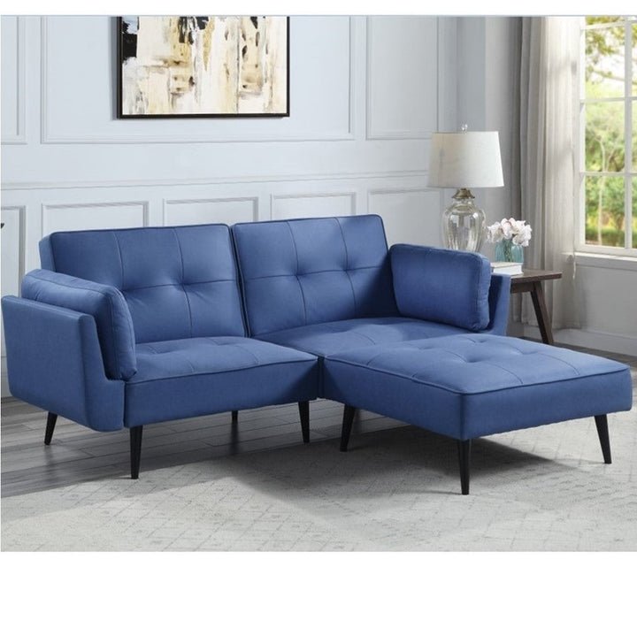 ACME Nafisa Blue Fabric Sofa Model LV00823 - MONAVILLA
