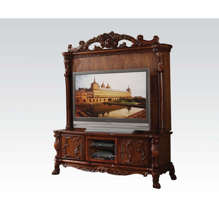 ACME Dresden Cherry Oak Entertainment Center Model 12163 - MONAVILLA