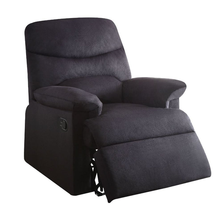 ACME Arcadia Black Woven Fabric Recliner Model 701 - MONAVILLA