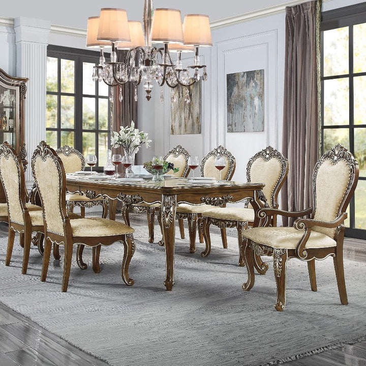 ACME Latisha Antique Oak Finish Dining Chair Model DN01359 - MONAVILLA
