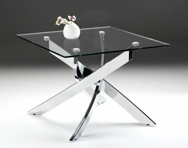 Modrest Pyrite Modern Glass End Table - MONAVILLA