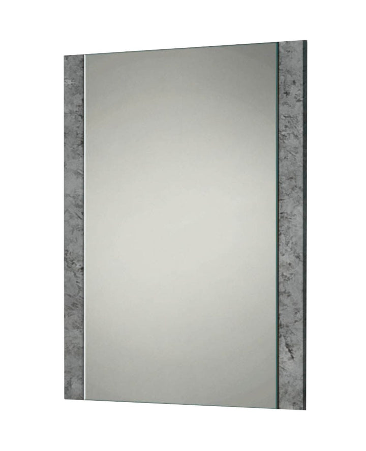 Nova Domus Rado Modern Walnut & Stucco Mirror - MONAVILLA