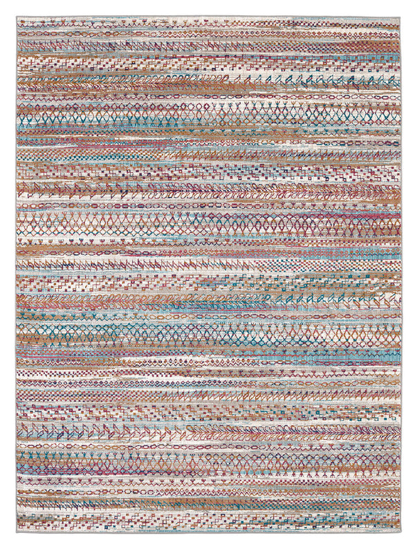 Furniture Of America Montijo Weave Multi Contemporary 5' X 8' Area Rug Model RG8174S - MONAVILLA