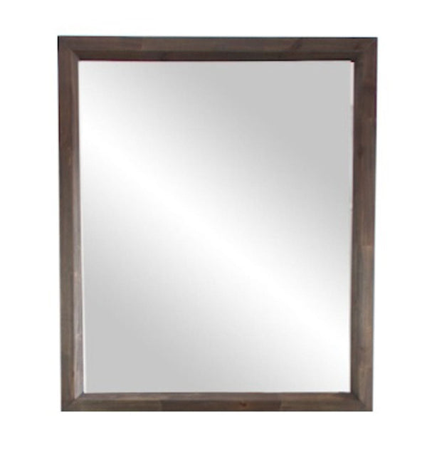 Modrest Roger Mid century Acacia Mirror - MONAVILLA