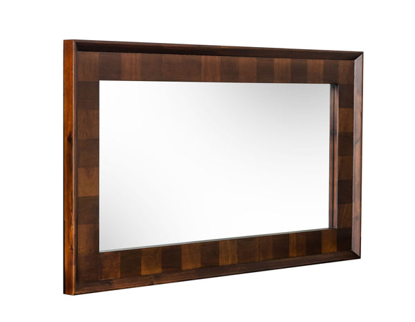 Modrest Shane Modern Acacia Mirror - MONAVILLA