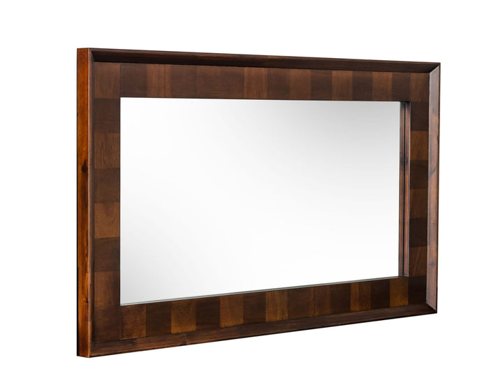 Modrest Shane Modern Acacia Mirror - MONAVILLA