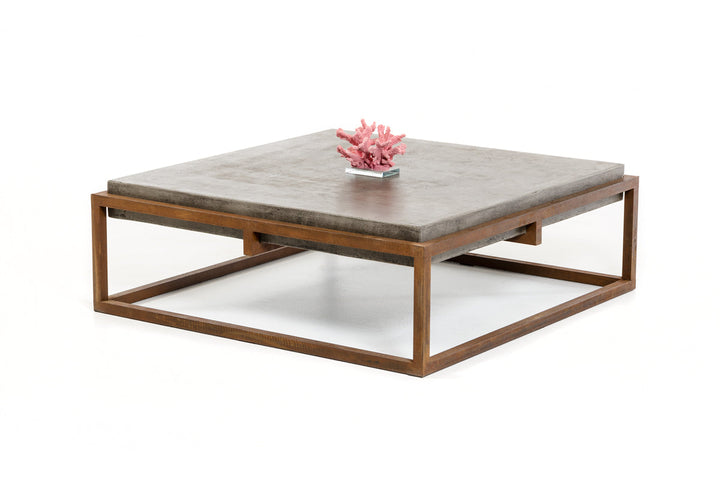 Modrest Shepard Modern Concrete Coffee Table - MONAVILLA