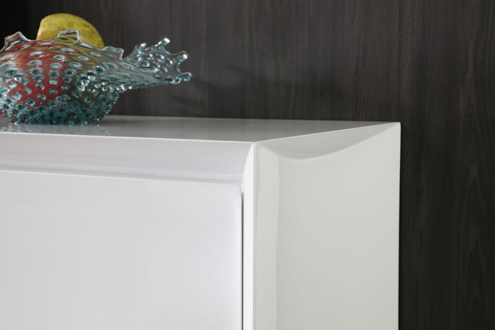 Modrest Siena Modern White High Gloss Buffet - MONAVILLA