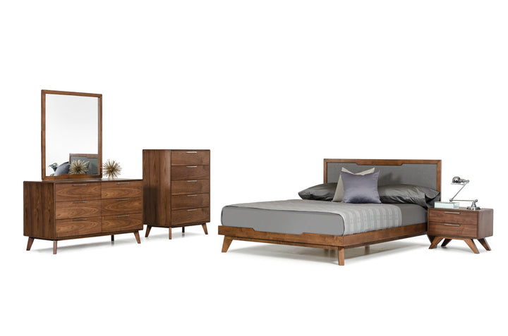 Nova Domus Soria Modern Walnut Dresser - MONAVILLA