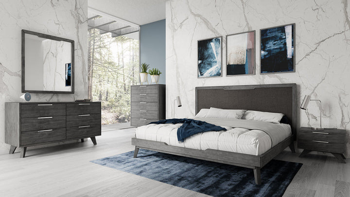 Nova Domus Soria Modern Grey Wash Mirror - MONAVILLA