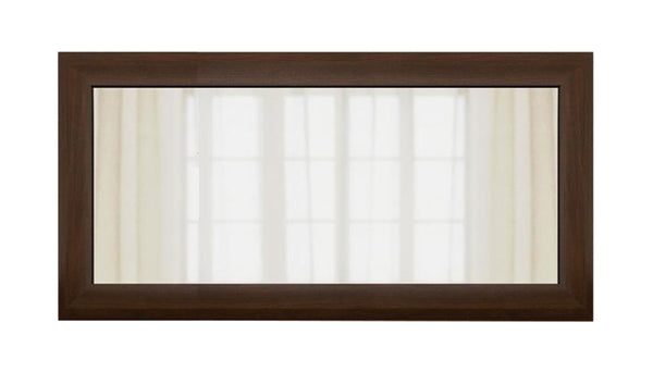 Modrest Sutton Mid Century Elisa Acacia Wood Mirror - MONAVILLA